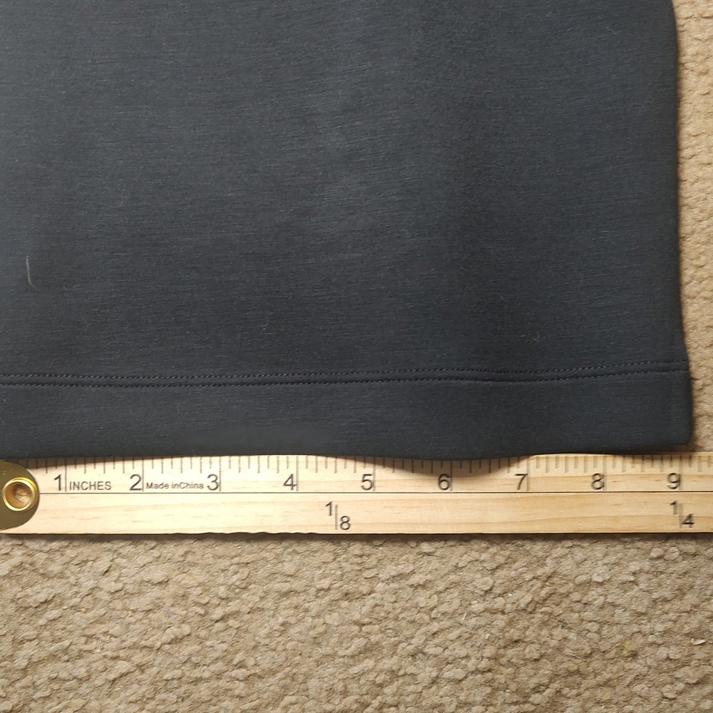 Infinity Linearflex Womens Black Straight Leg Pants Modal Stretch Sz M 30 Inseam